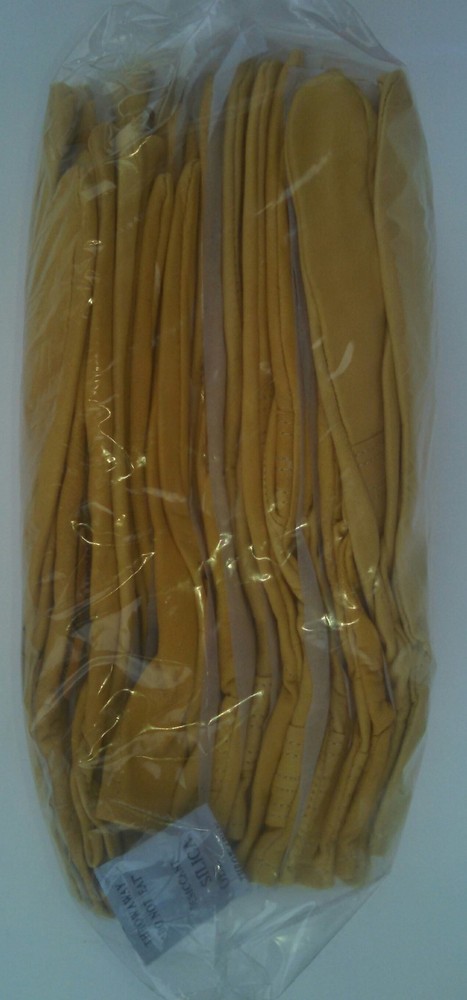 12 Pair Bundle PLAINSMAN Premium Cabretta Goatskin Leather Gloves Size MEDIUM