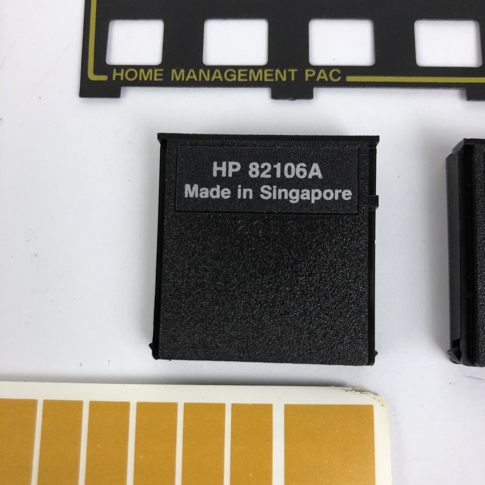 Vtg Hewlett Packard Calculator Memory Module HP 82106A HP 00041-15003 Reference
