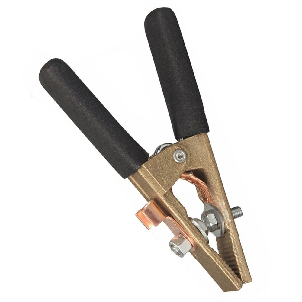 Earth Ground Clamp 300A Brass Construction Large Opening for Various Wire Sizes