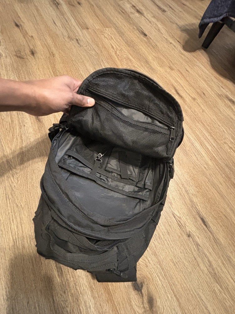 Black Samurai Tactical Hanzo Day Pack Backpack