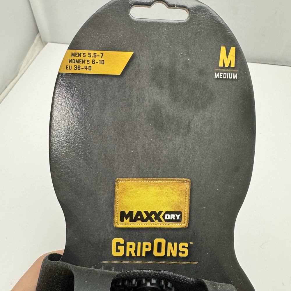 MaxxDry GripOns Winter Traction Cleats Medium