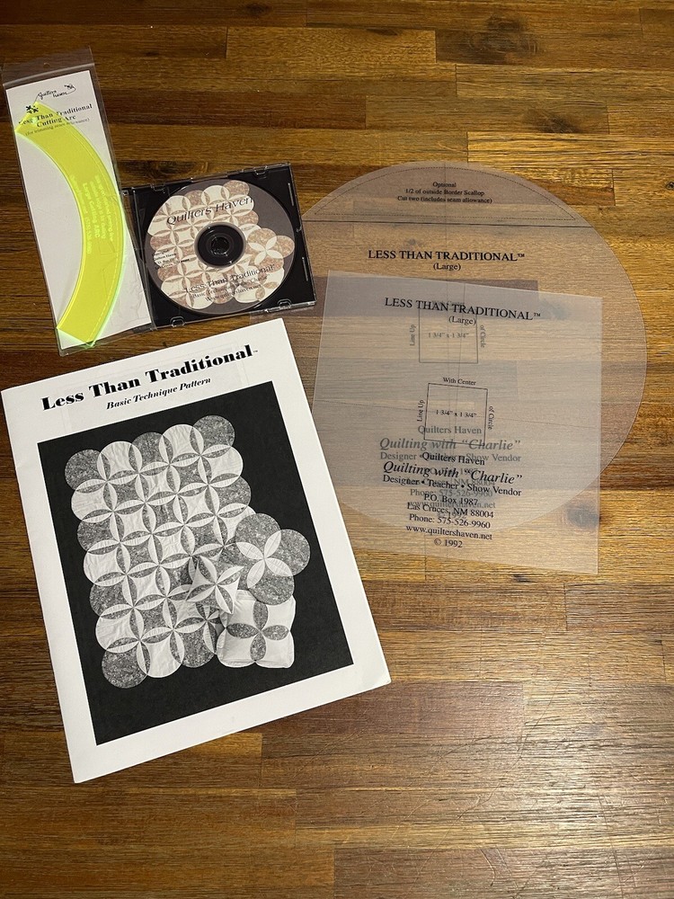 Less than Traditional Quilting Kit Haven Pattern Basic Technique Pattern READ