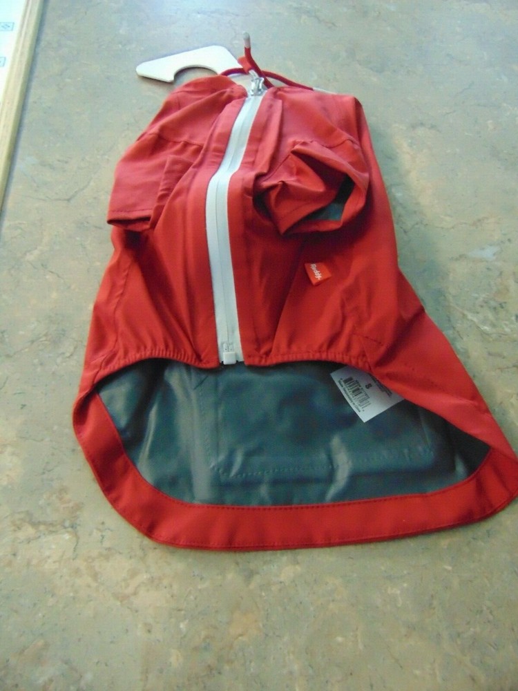 ReddyPets Dog Raincoat, Red, Size Small, Waterproof, Hooded