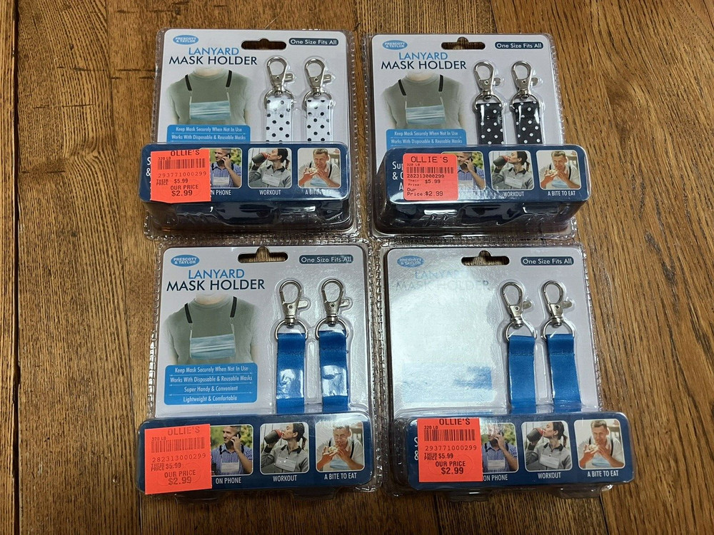 4 Mask Lanyards