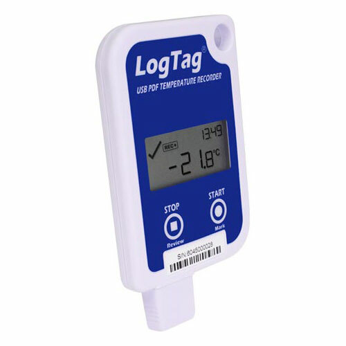 LogTag UTRID-16R Temperature Data Recorder w/ LCD Display, Automatic PDF Reports