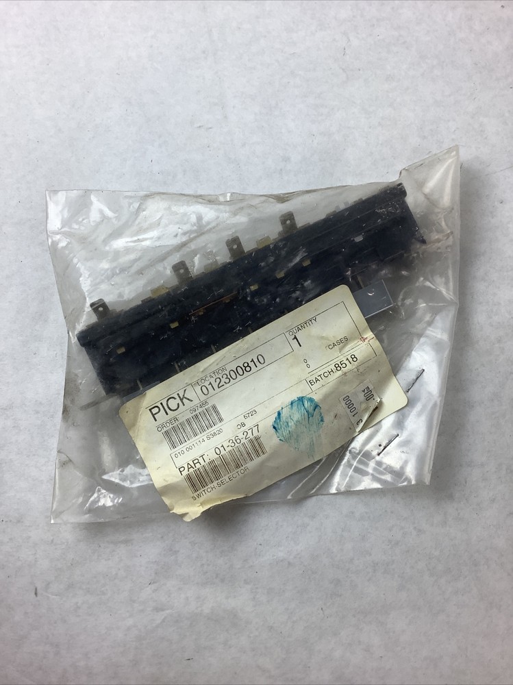 01-36-277 Push Button Selector Switch