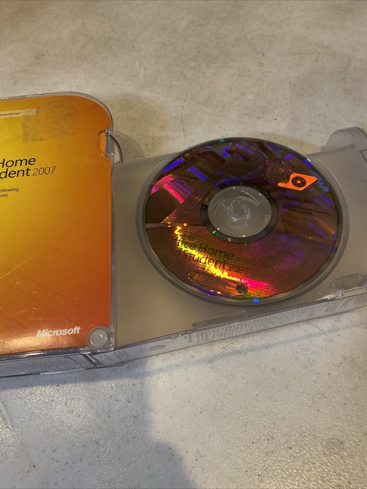 Microsoft Office Home & Student 2007 w/Product Key
