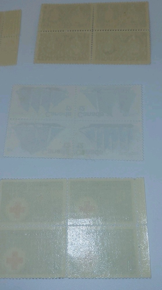 Canada Postage Stamps Plate Block Lot