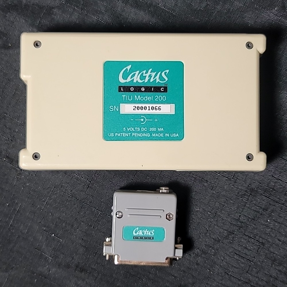 Cactus Logic IDS Microprocessor PROM Programmer EPROM Test Boards TIU 200 IDE