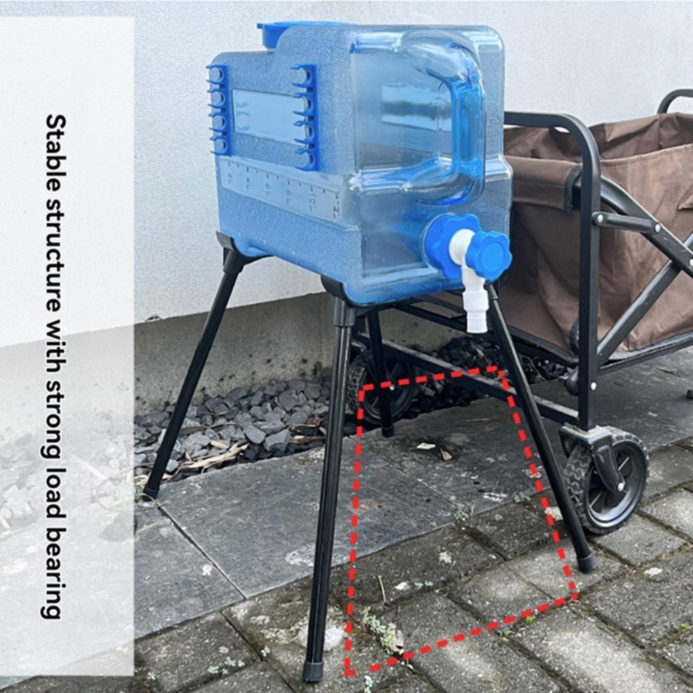 Camping Water Bucket Stand Durability Accessory