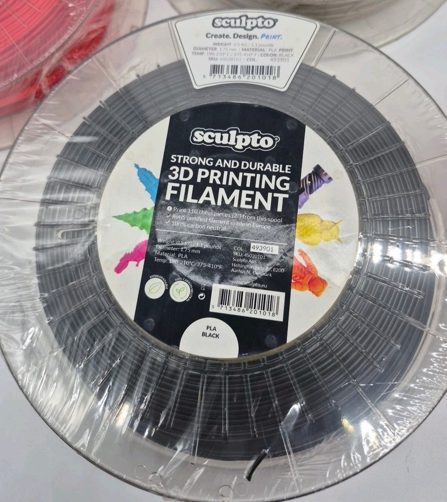 3D Printer Sculpto Pro 2 + 6 Filaments