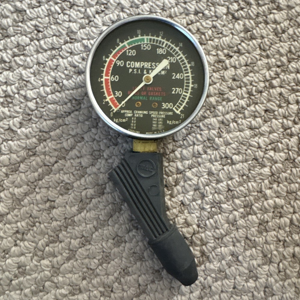 Vintage RAC Compression Tester 535 in Original Box
