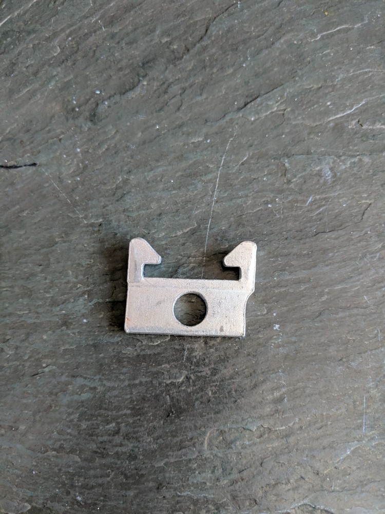 Vintage Nos Whizzer Engine Guide Bar Clip Mounting