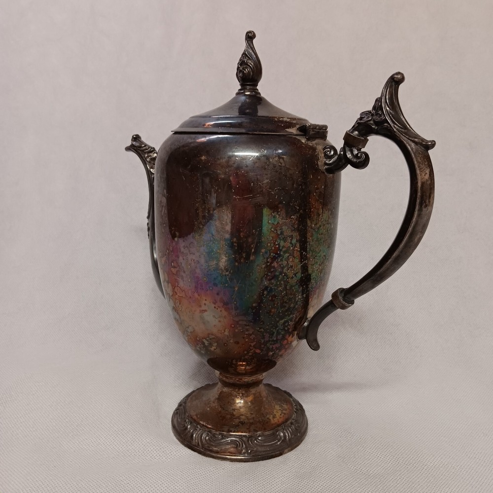 Coffee Server FB Rogers Silver Co 1883 Silverplated 11" Tall