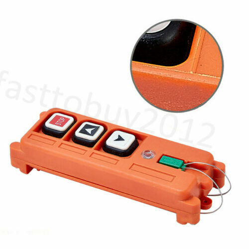 Industrial Wireless Crane Switch Hoist Remote Control 1 Tansmitter 2 Channel