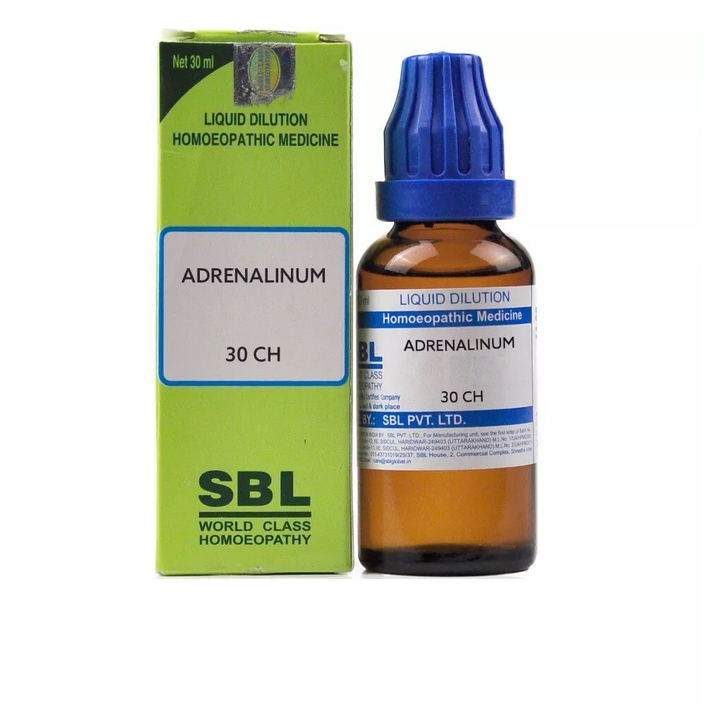 SBL Homeopathic Adrenalinum Dilution 30ml