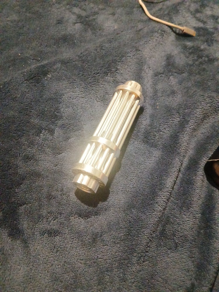 5 Watt High Power Blue Burning Laser Pointer Adjustable Visible Beam Dot Light