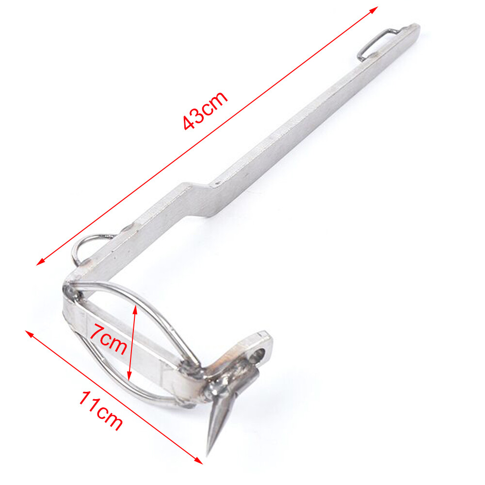 1 Pair Stainless Steel Tree Climbing Spike/ Spur Pair Safety Climbing Tools