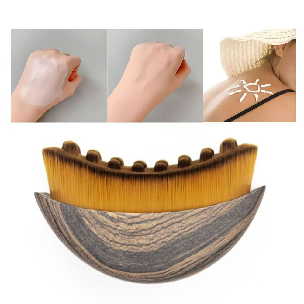 2PC Lymphatic Contour Face Brush Lymphatic Drainage Massager Tool for Face