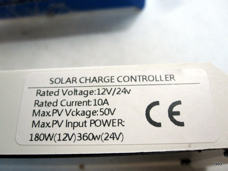12V24V 10APWM Solar Panel Regulator Battery Charge Controller Dual USB