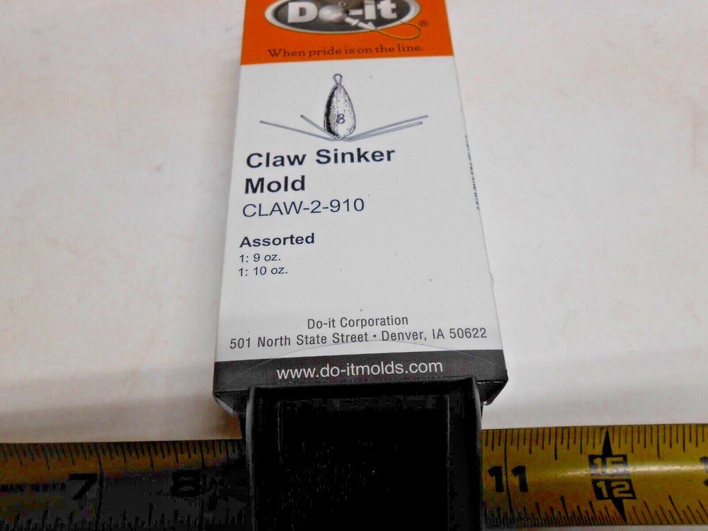 3274 Do-It Claw Sinker Mold 9 - 10 oz