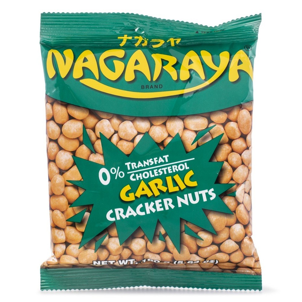 Nagaraya Cracker Nuts, Garlic Flavor 5.7 oz