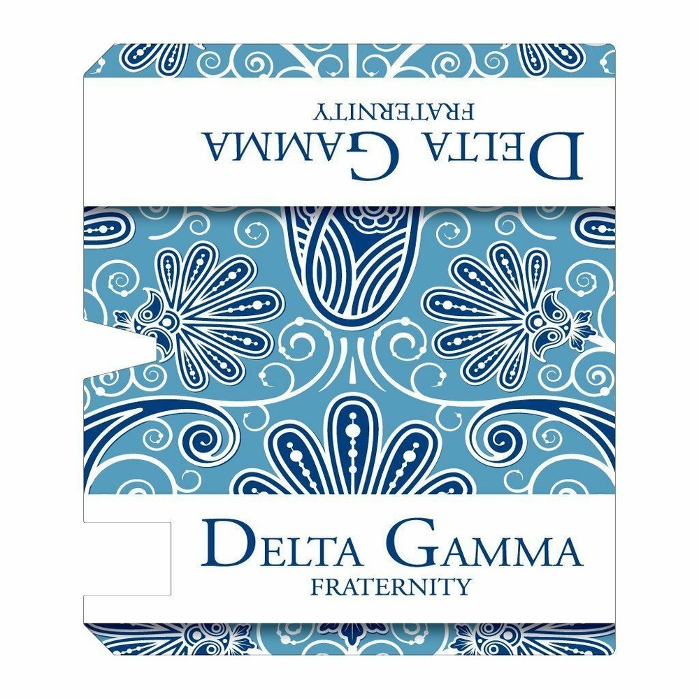 Delta Gamma Magnetic Mailbox Cover - Design 4