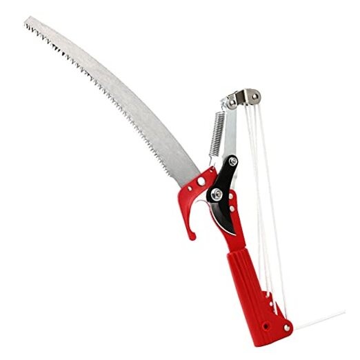 Extendable Pole Saw Branch Trimmer Pruner Head for Tree Trimming Pruning