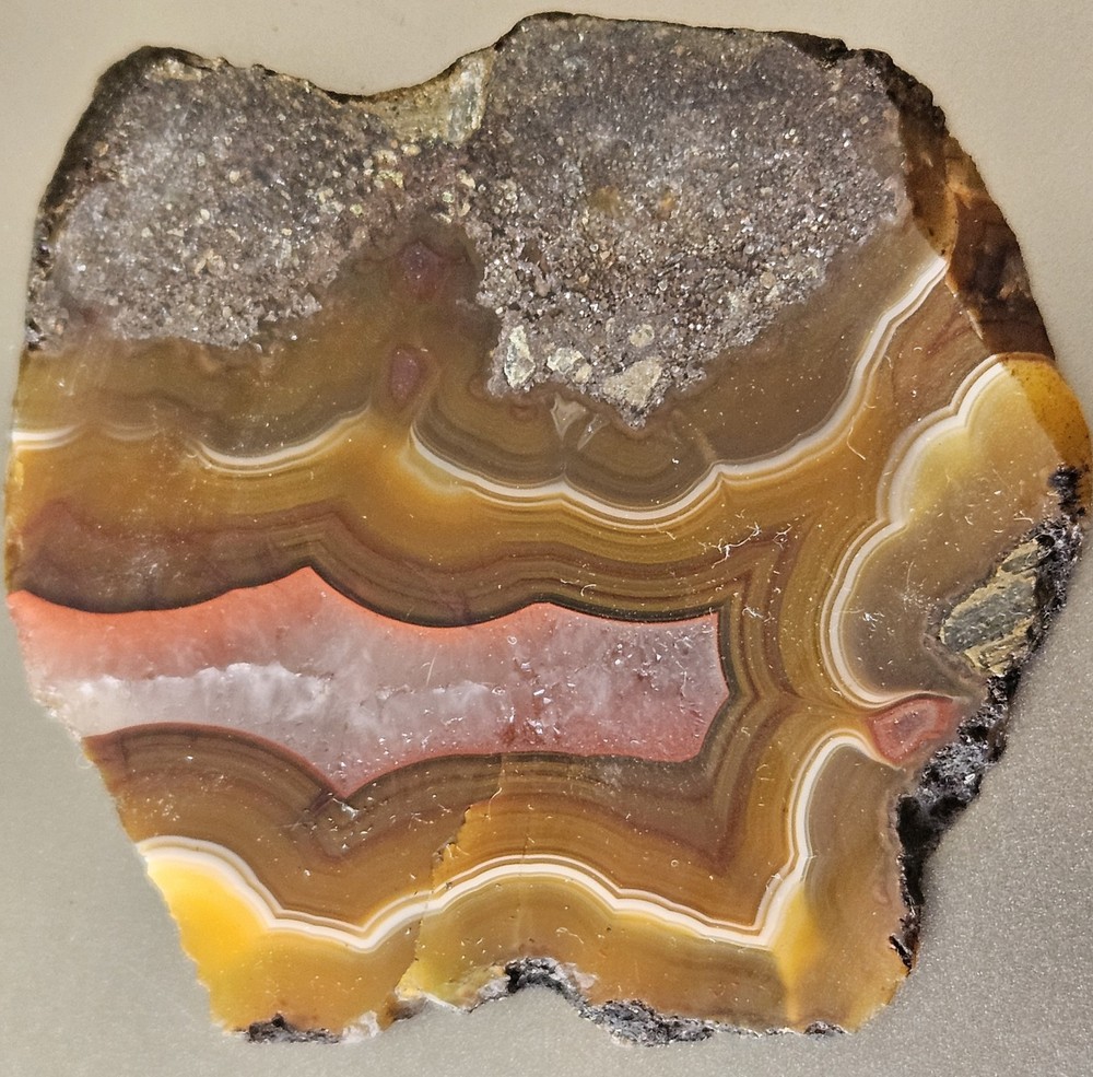 Unknown Agate Lapidary Slab 33 Grams