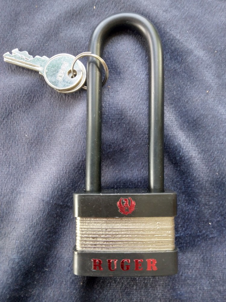 Ruger Lock with Two Keys, New in Plastic Bag