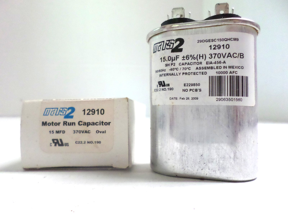 Mars2     12910 Motor Run Capacitor