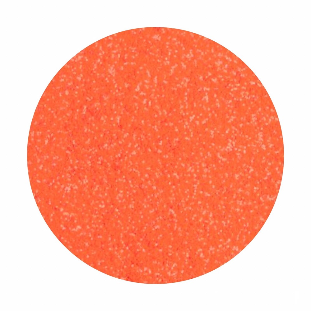 Fluorescent Orange Extra Fine Glitter 1/128"
