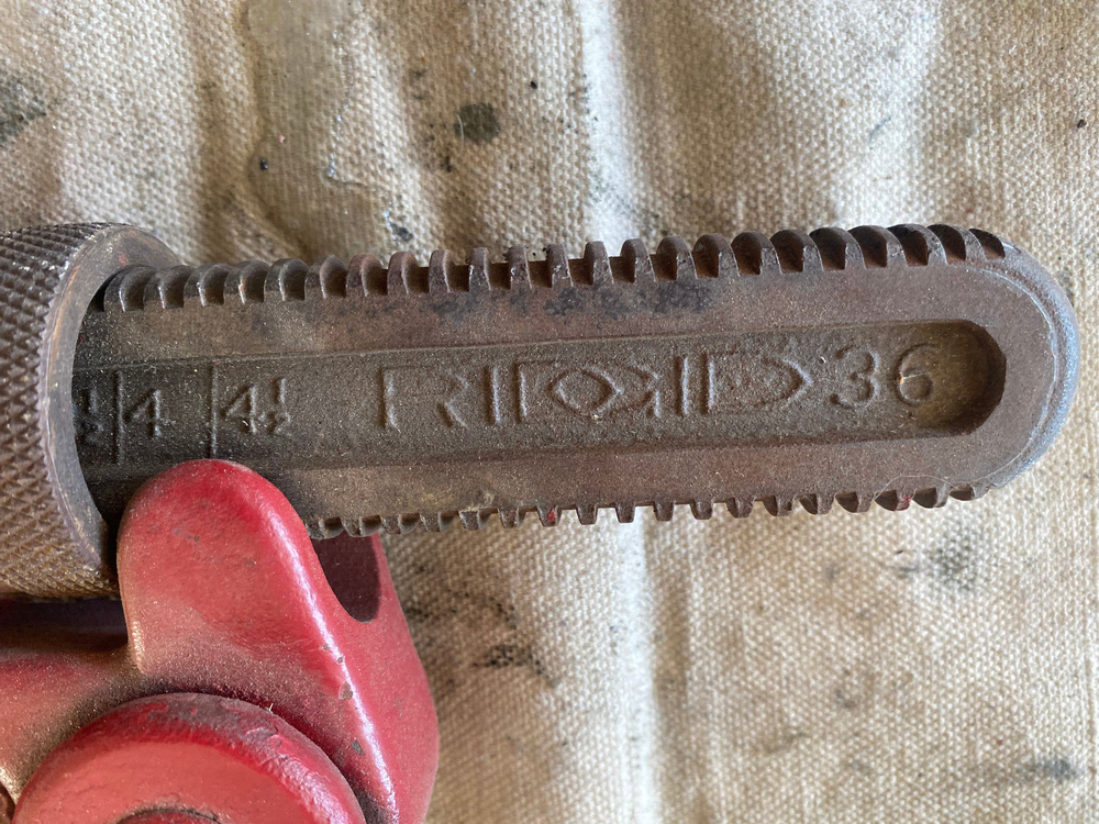 Ridgid Super Four Chain Pipe Wrench 36"