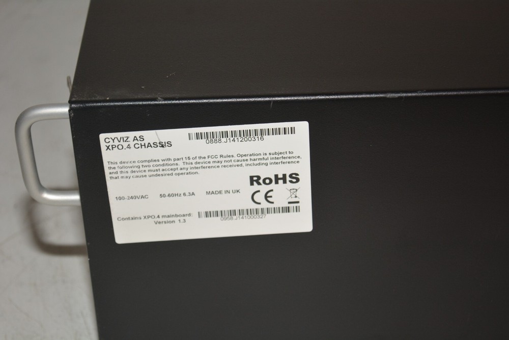 ^ Cyviz AS XPO 4 Video Processor #W4663