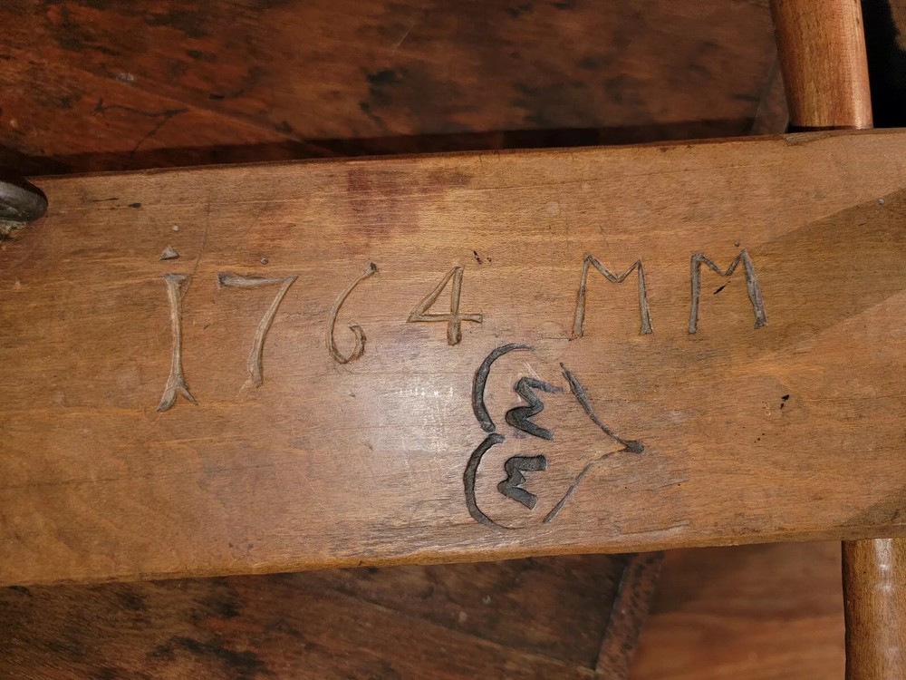 Antique Primitive 1764 Wood Plane