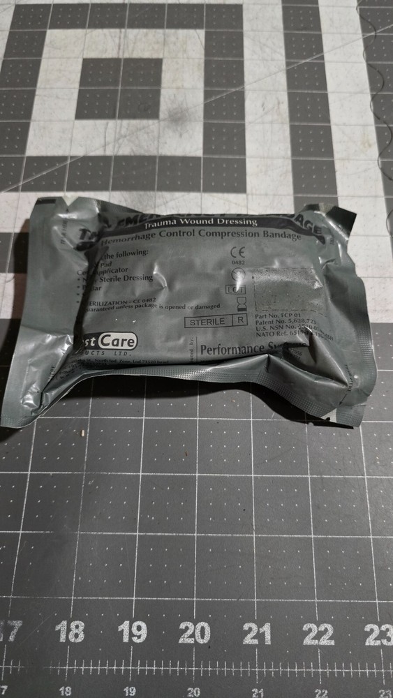 First Care Emergency Hemorrhage Control Compression Bandage Trauma