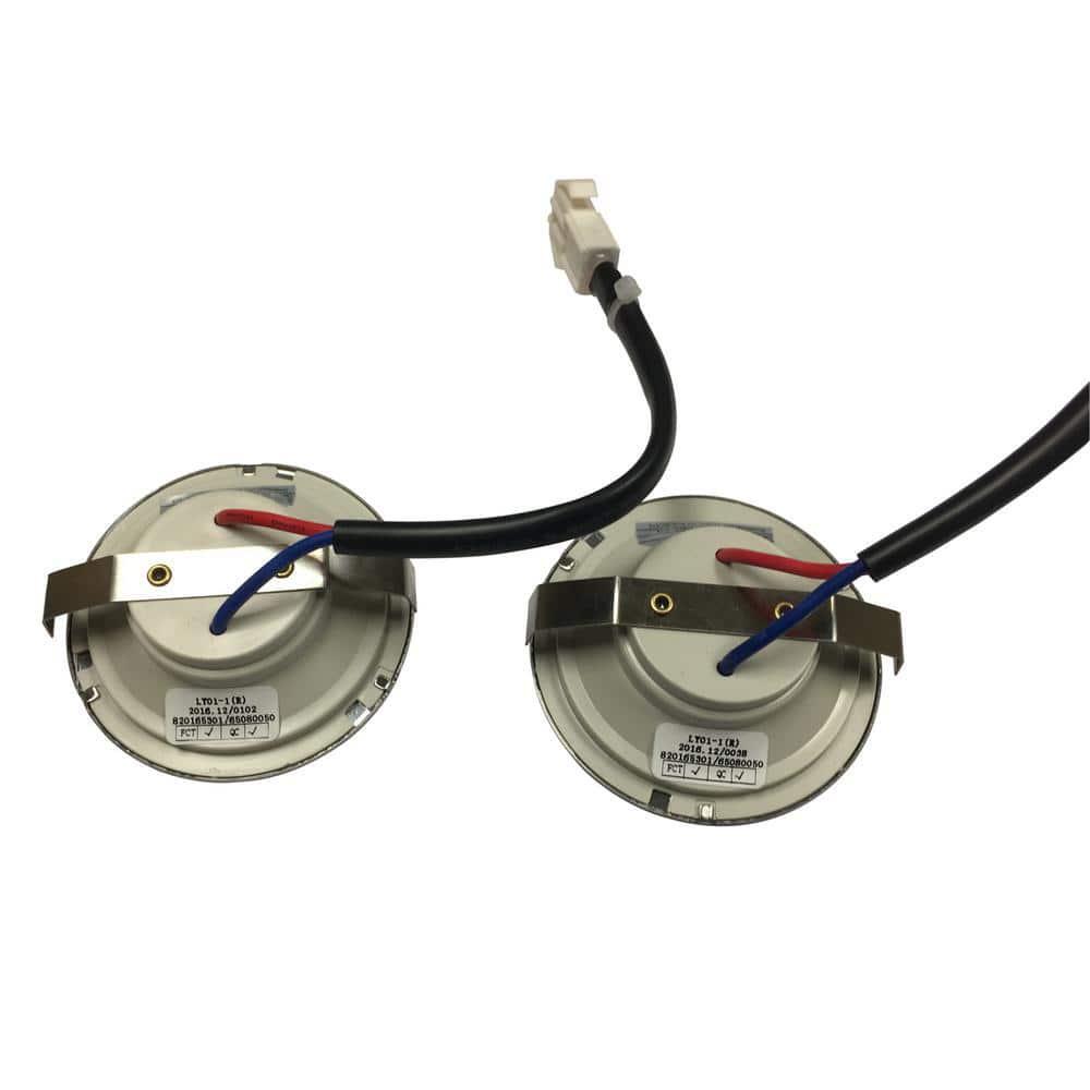 Winflo 2-Watt 12-Volt LED Soft White Range Hood Replacement Light Bulbs (2-Pack)