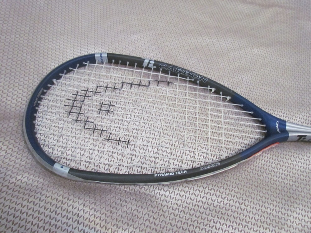Head Ti. Carbon 190 5000 Graphite Squash Racquet Racket Nice