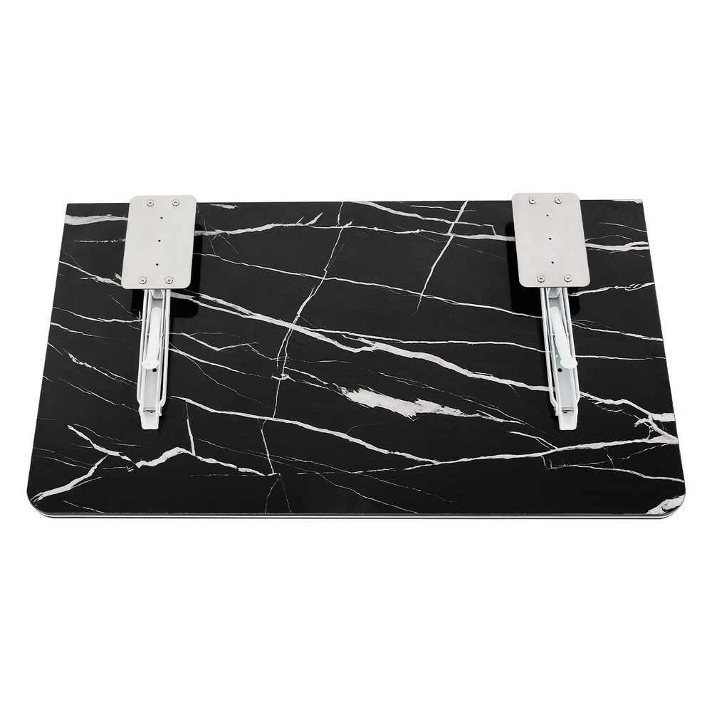 Wall Mounted Floating Folding Computer Desk PC Table Space Saving Home Furniture