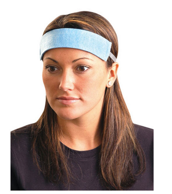 Soft Disposable Sweatbands - 100 Pack