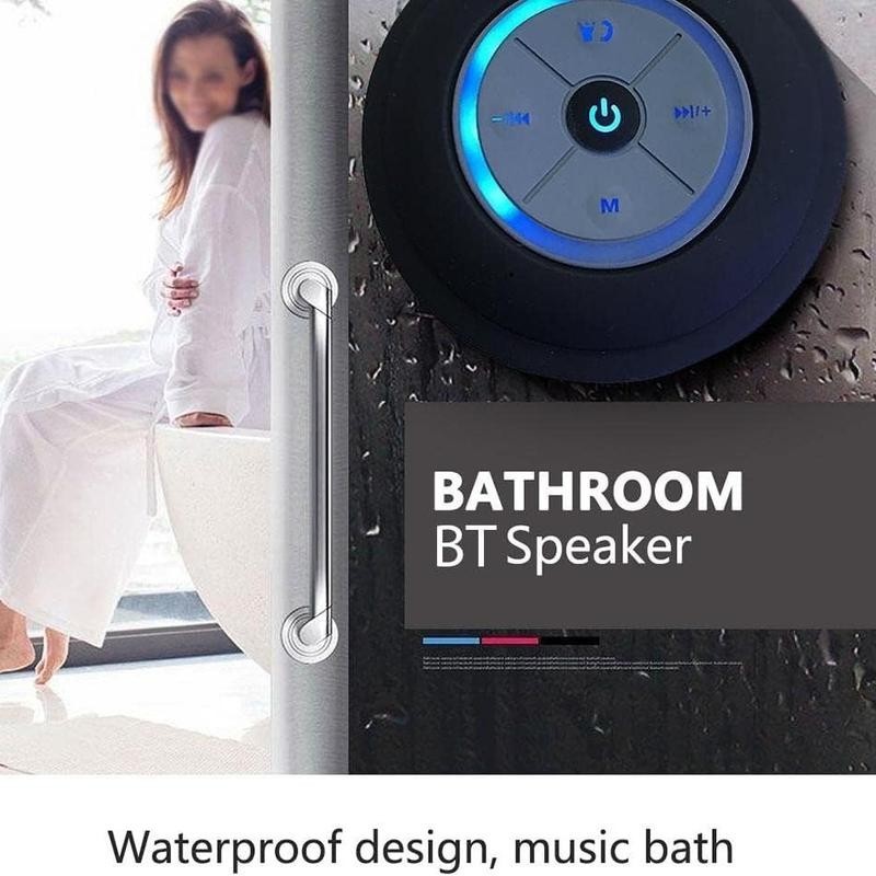 Mini Waterproof Bluetooth 5.0 Speaker Wireless Shower Speaker