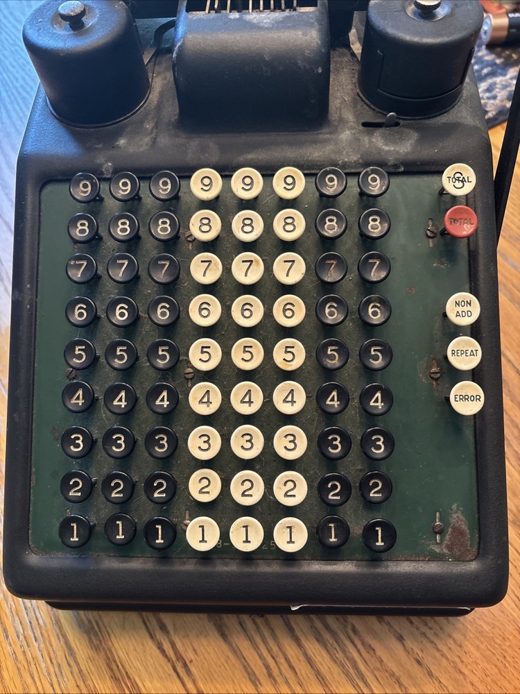 1920s Antique Manual Burroughs Adding Machine 280