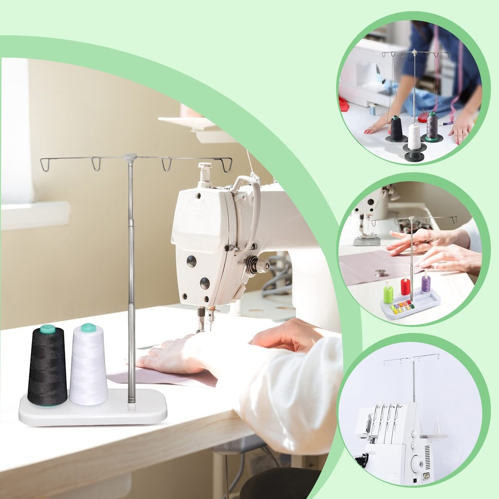 Adjustable Cone Thread Stand Large Spool Holder Sewing Embroidery Serger 1 PC