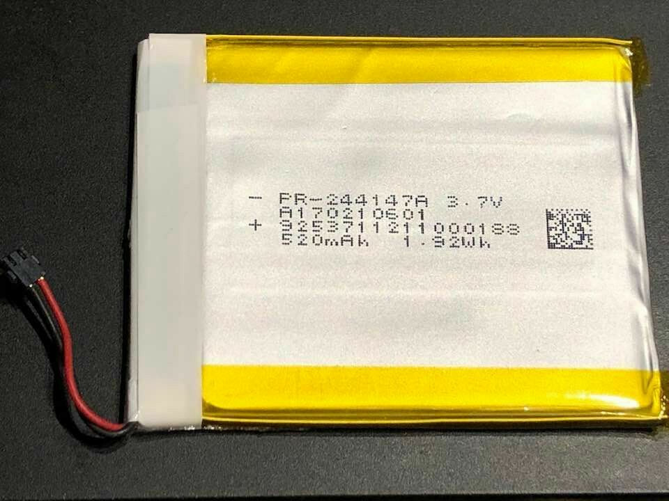 3.7v 520mAh BATTERY FOR S6 S8 SQUARE CHIP READER