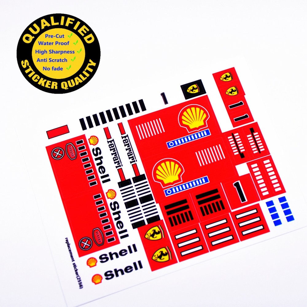 Replacement sticker for set 2556 Precut sticker