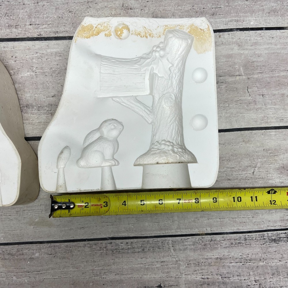 Vintage 1991 Kimple Ceramic Casting Mold Rebit Mail Box #1991