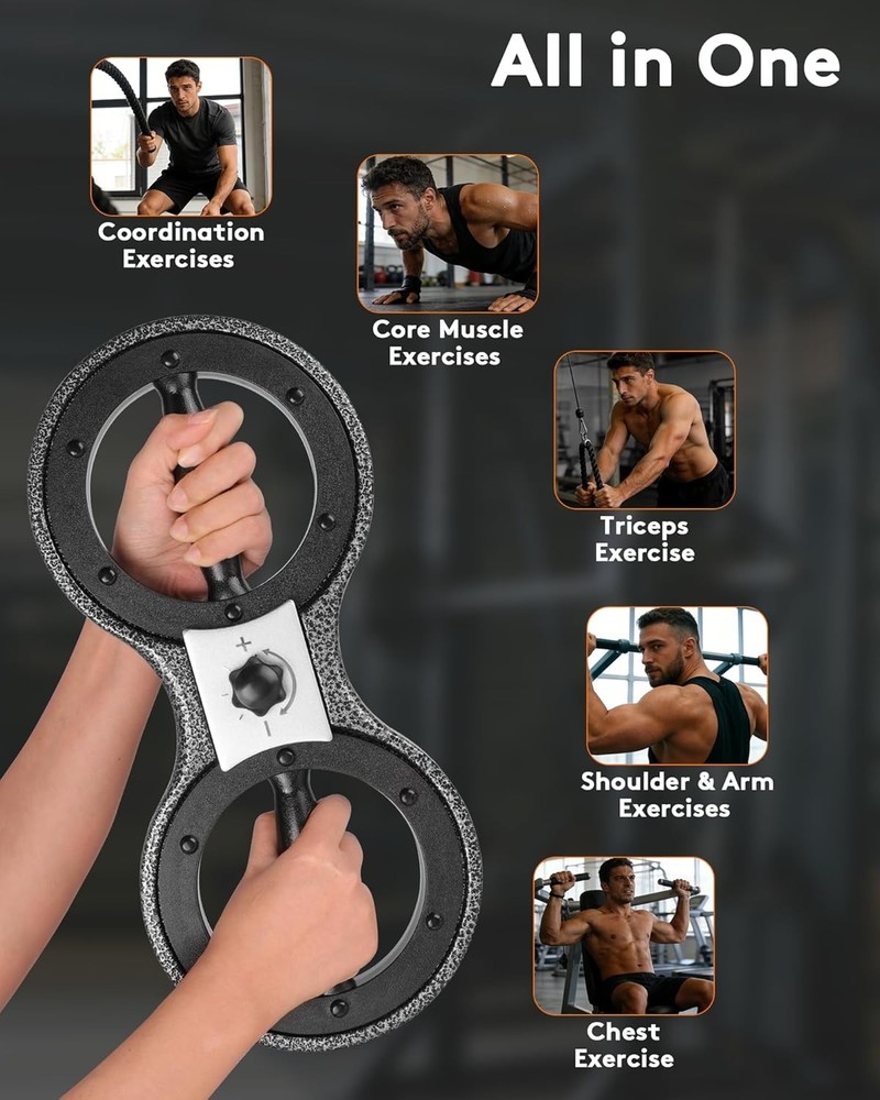 360° Spinning Burn Machine - Dynamic Arm & Shoulder Trainer