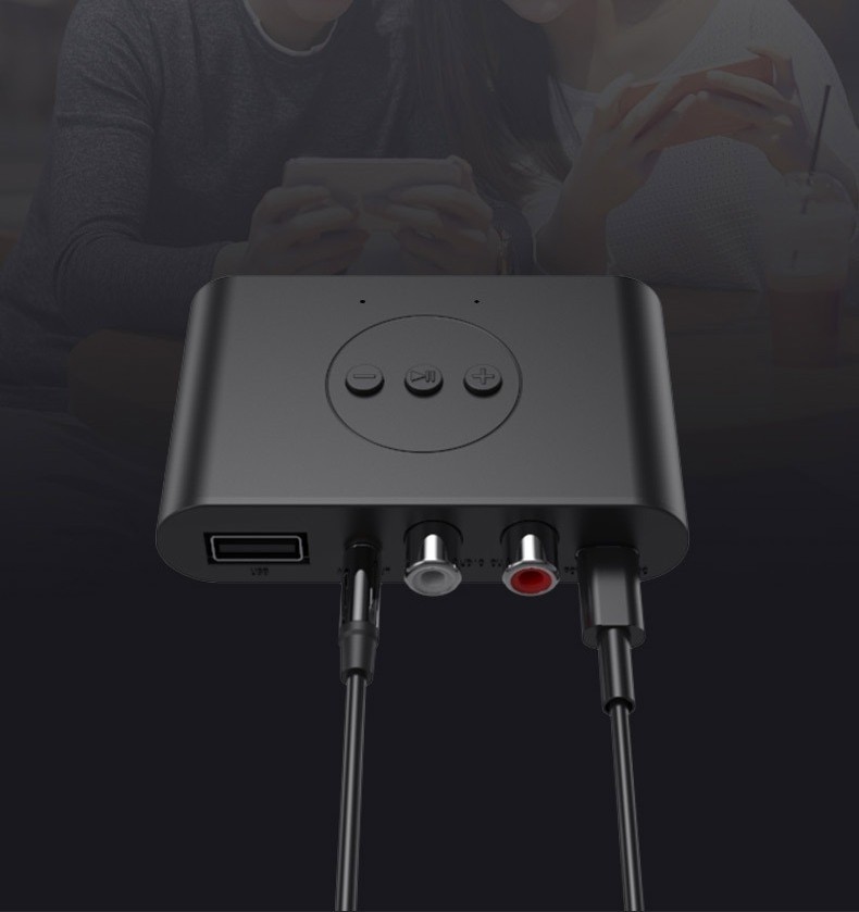 RCA Bluetooth-Compatible Receiver USB Adapter Support Speaker Amplifier U Disk