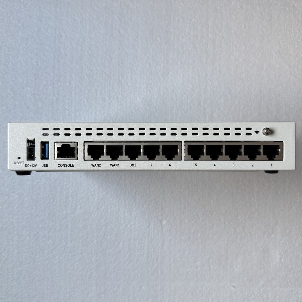 Fortinet FortiGate 61E Enterprise Network Security Firewall VPN w/ Power Supply