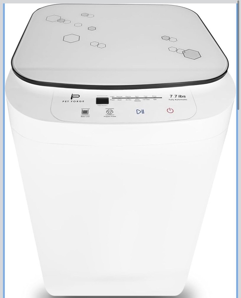 Compact Washing Machine – Fully Automatic Mini Washer Small Loads & Pet Items